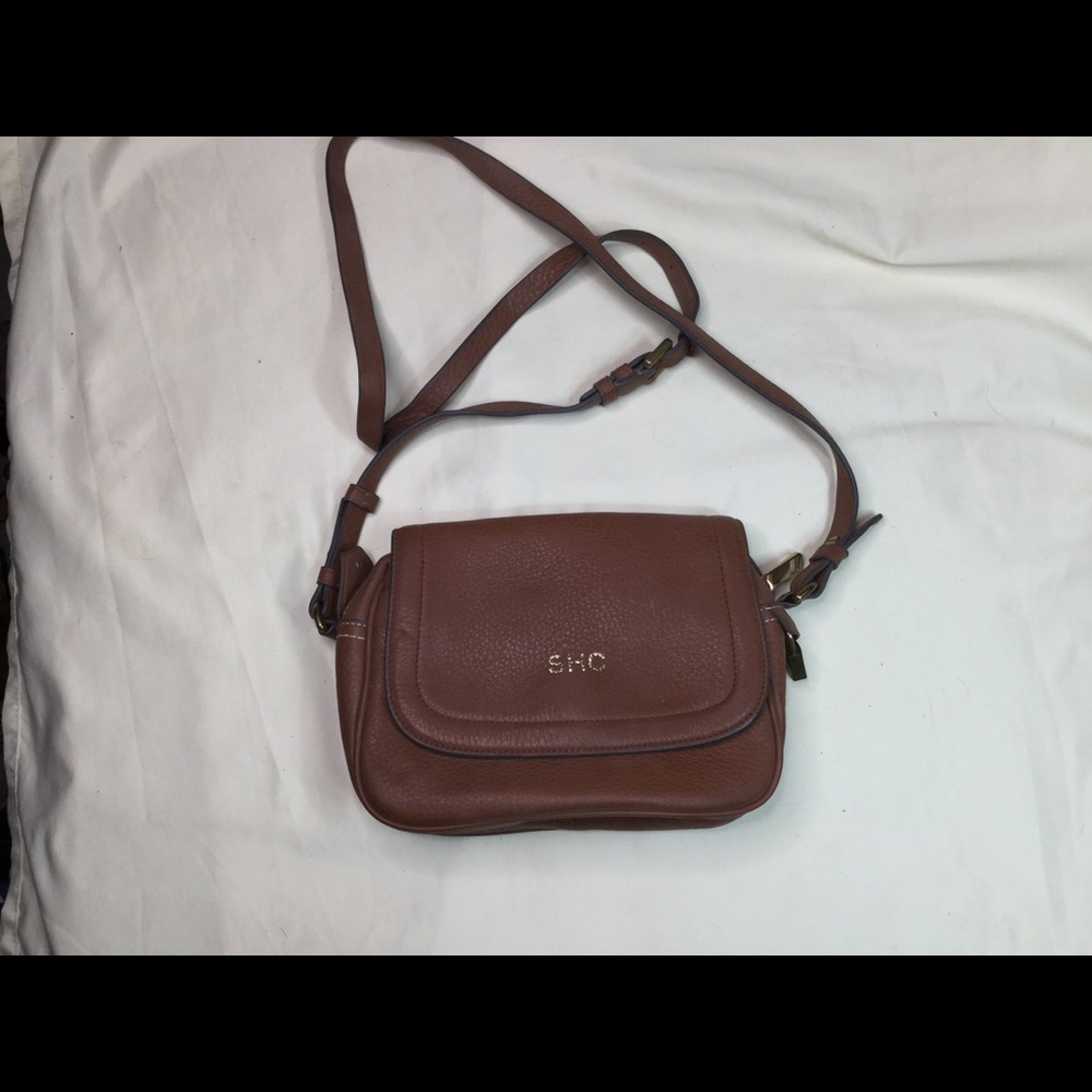 J. Crew Signet Flap Crossbody with Lock & Key